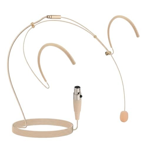 Pyle Pro Dual Over-Ear Headset Microphone - Professional...