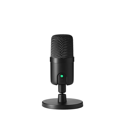 Amazon Basics Condenser Microphone for PC, Cardioid Pickup,...