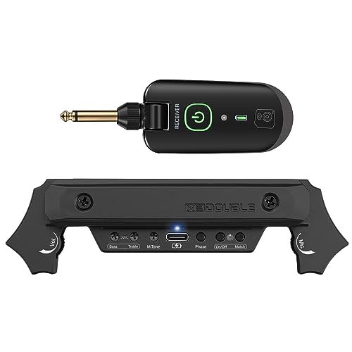 Wireless Acoustic Guitar Pickup Rechargable Magnetic And...
