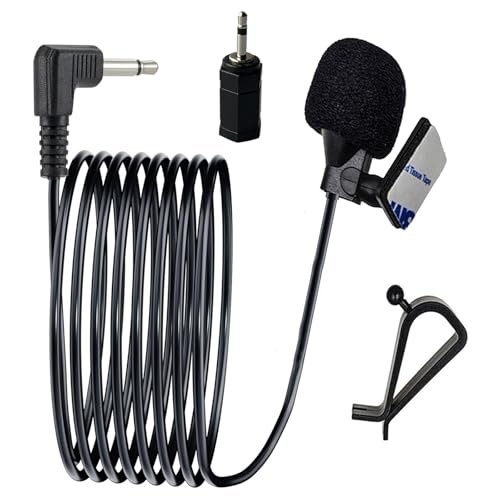 MICMXMO Car Microphone 3.5mm for Vehicle Stereo Audio Radio...