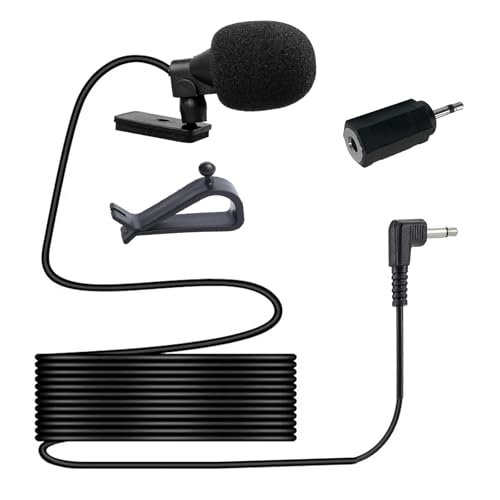 NewTH 3.5mm Microphone HD Voice Assembly Car Radio Mic...