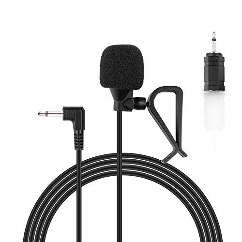 weishan Car Microphone 3.5mm, Car Radio Mic Replacement for...