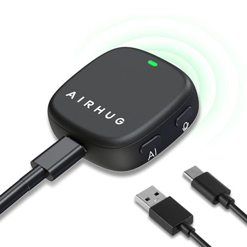 AIRHUG Conference USB Microphone No Speaker, Desktop...
