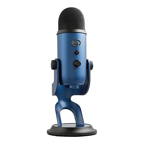 Logitech Creators Blue Yeti USB Microphone for PC, Mac,...