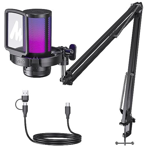 MAONO DGM20S Gaming Microphone for PC with Clear Voice &...
