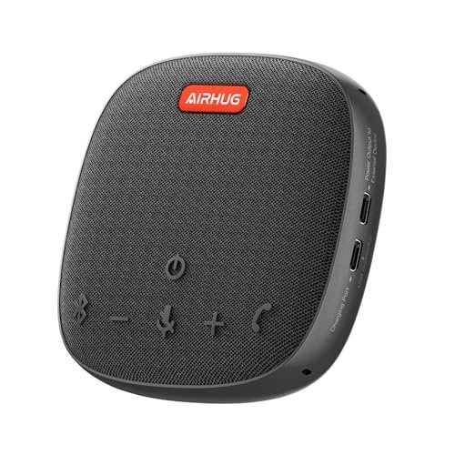 AIRHUG Conference Speaker and Microphone, Bluetooth...