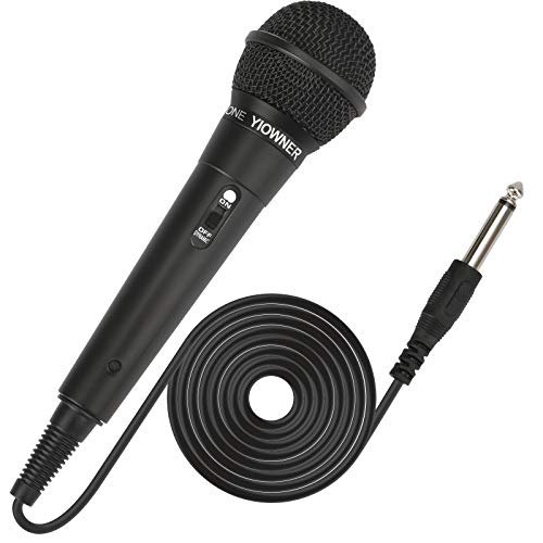 YIOWNER Wired Microphone, Karaoke Handheld Microphone for...