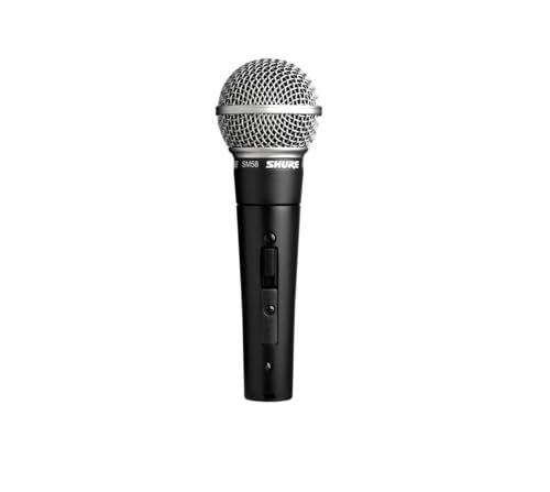 Shure SM58S Dynamic Vocal Microphone with On/Off Switch,...