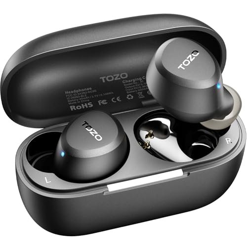 TOZO A1 Wireless Earbuds Bluetooth 5.3 Light Weight in...