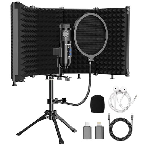 Dejasound Upgraded Studio Recording Microphone with...