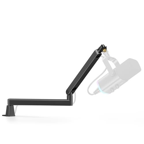 InnoGear 2026 Upgraded Microphone Boom Arm, Magnetic Cable...