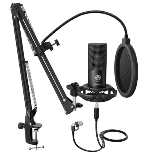 FIFINE T669 Studio Condenser USB Microphone for Recording...