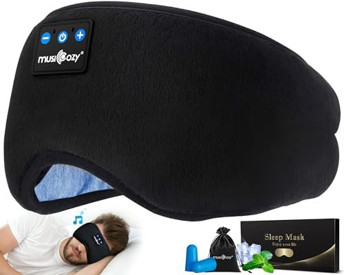 MUSICOZY Sleep Headphones Bluetooth 5.4 Headband Sleeping...