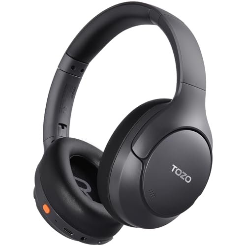 TOZO HT3 Hybrid Noise Cancelling Headphones, 90H Battery...