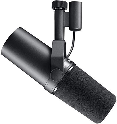 Shure SM7B Dynamic Studio Microphone - XLR Mic for...