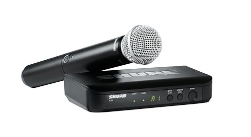 Shure BLX24/SM58 Handheld Wireless Audio System H10 Band...