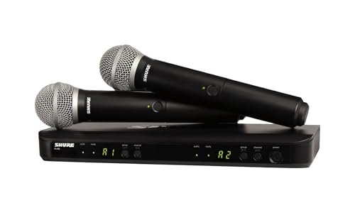 Shure BLX288/PG58 Dual-Channel Wireless Audio System J11...