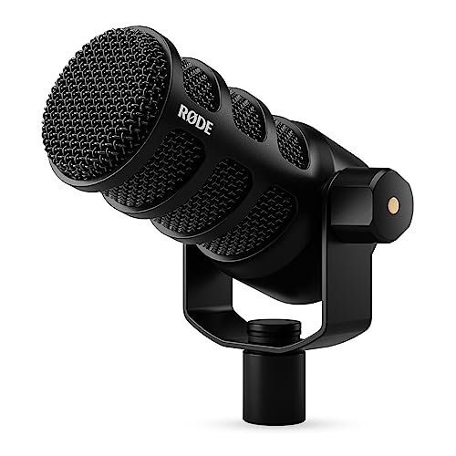 RØDE PodMic USB Versatile Dynamic Broadcast Microphone With...