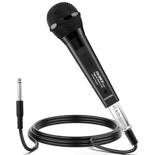 talomen Wired Microphone for Singing, Metal Female, ON/Off...