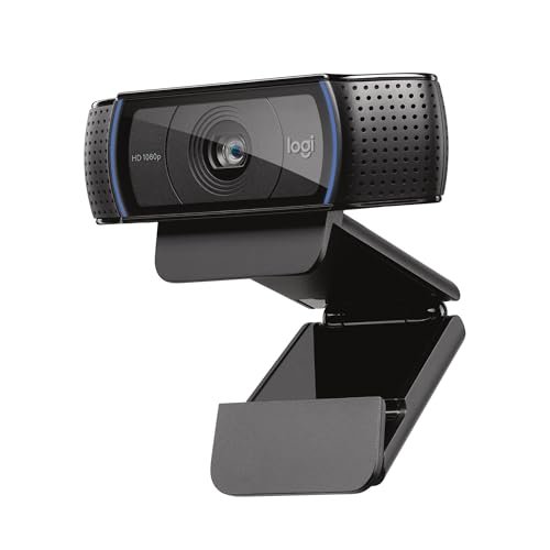 Logitech C920x HD Pro PC Webcam Full 1080p/30fps Video -...
