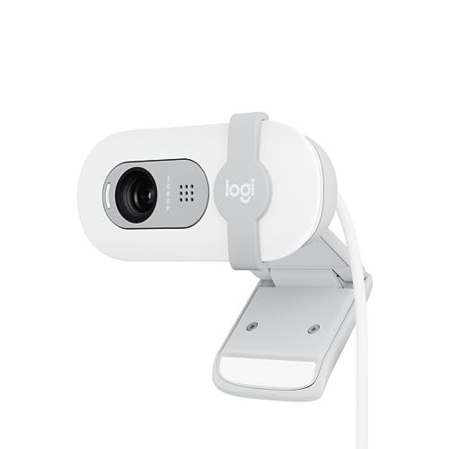 Logitech Brio 100 Full HD 1080p Webcam for Streaming and...