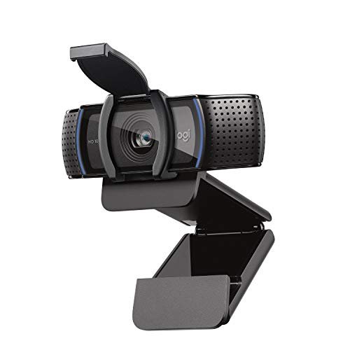 Logitech C920S HD Pro Webcam Full 1080p/30fps Video Calling...