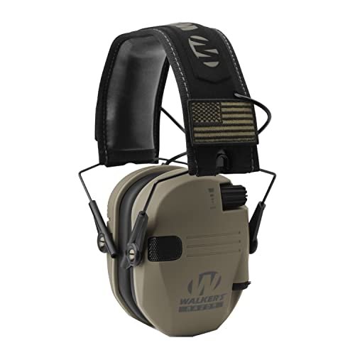 Walkers Razor Slim Shooter Electronic Folding Ear...