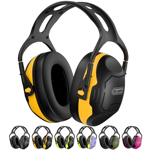Dr.meter Noise Reduction Ear Muffs, Ear Protection Noise...