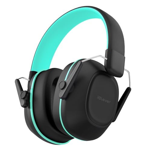 iClever Noise Cancelling Headphones for Kids Adults, SNR...