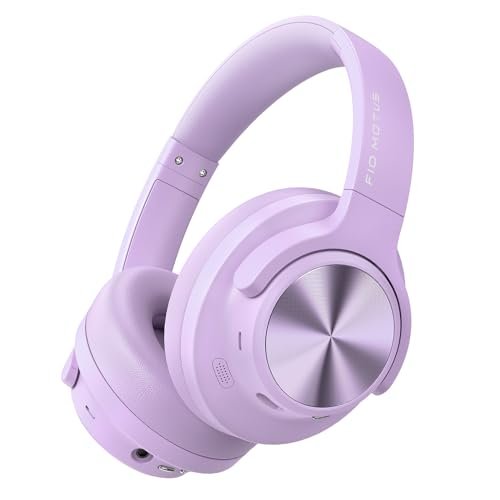 FIO MOTUS Noise Cancelling Headphones: Wireless Over Ear...
