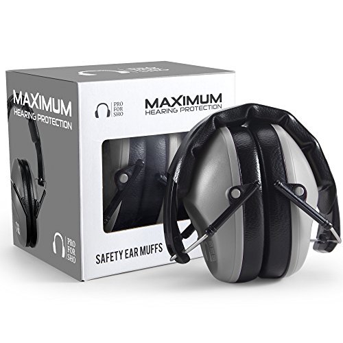 Pro For Sho 34dB NRR Hearing Protection Ear Muffs –...