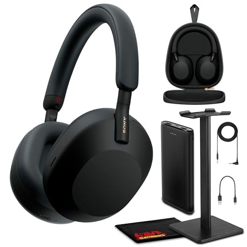 Sony WH-1000XM5 Best Auto Noise Canceling Wireless Over-Ear...
