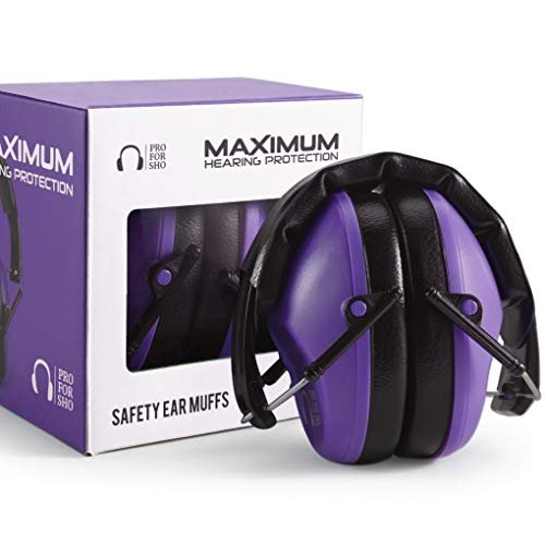 Pro For Sho 34dB NRR Hearing Protection Ear Muffs –...