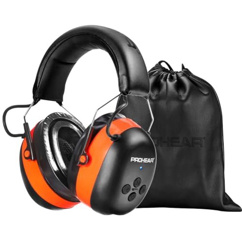 PROHEAR 037 Gel Ear Pads Bluetooth 6.0 Hearing Protection...