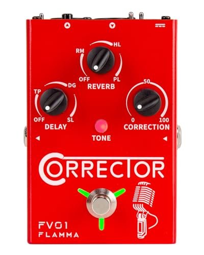 FLAMMA FV01 Vocal Effects Processor Pitch Correction Voice...