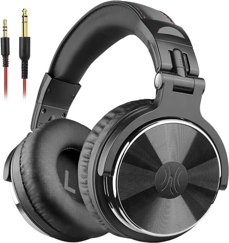 OneOdio Wired Over Ear Headphones Hi-Res Studio Monitor &...
